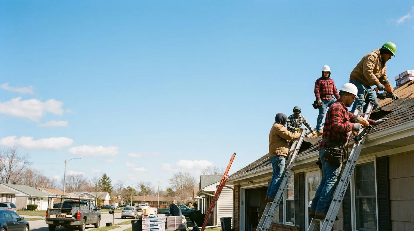 Roofing in Harrells, NC near me